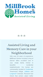 Mobile Screenshot of millbrookcare.com